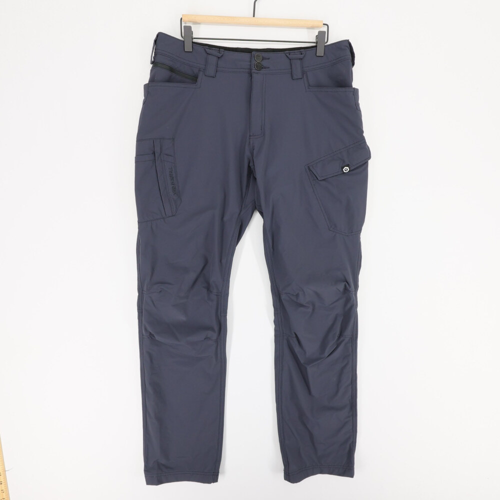 TRUEWERK T1 WerkPant Pants Mens 34x34 Gray Cargo Work Stretch Tactical Utility
